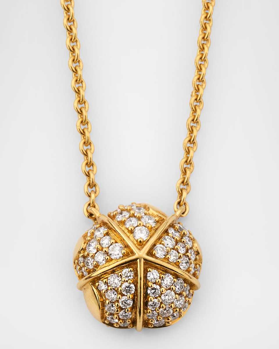 18K Terra Nova Grande Pave Diamond Necklace